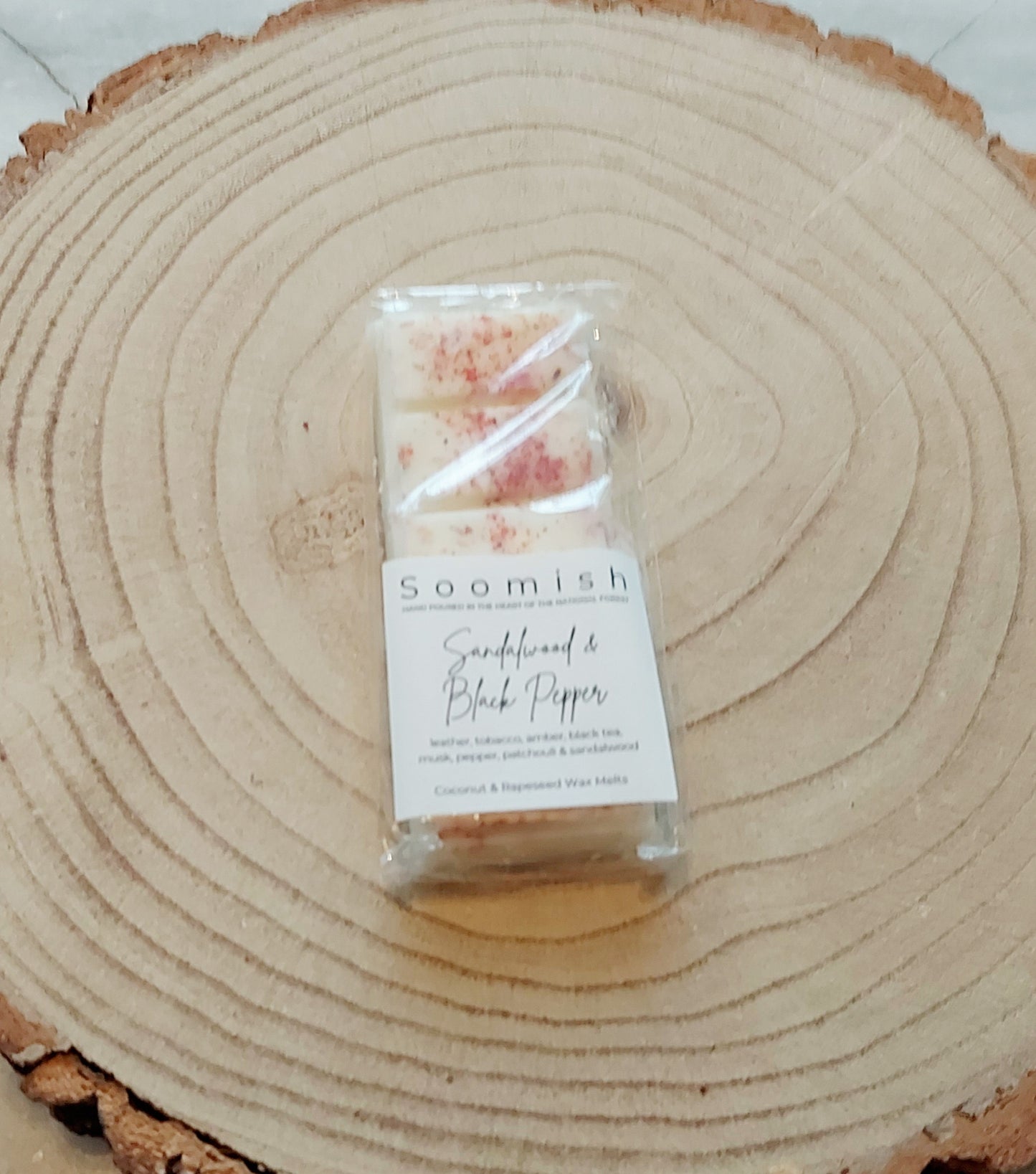 Wax Melt Snap Bar - Sandalwood & Black Pepper - SUPER SECONDS FESTIVAL 2025