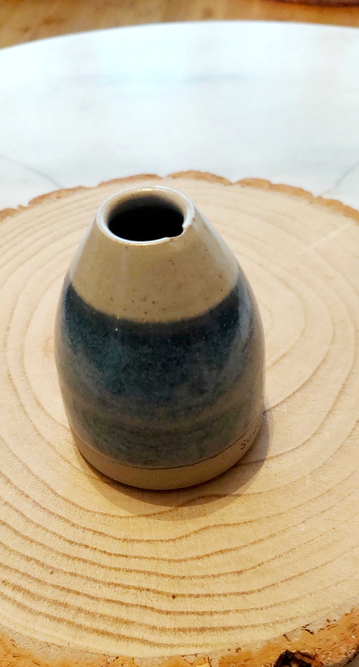 Hand thrown Ceramic Reed Diffuser - Blue Sky - SUPER SECONDS FESTIVAL 2025