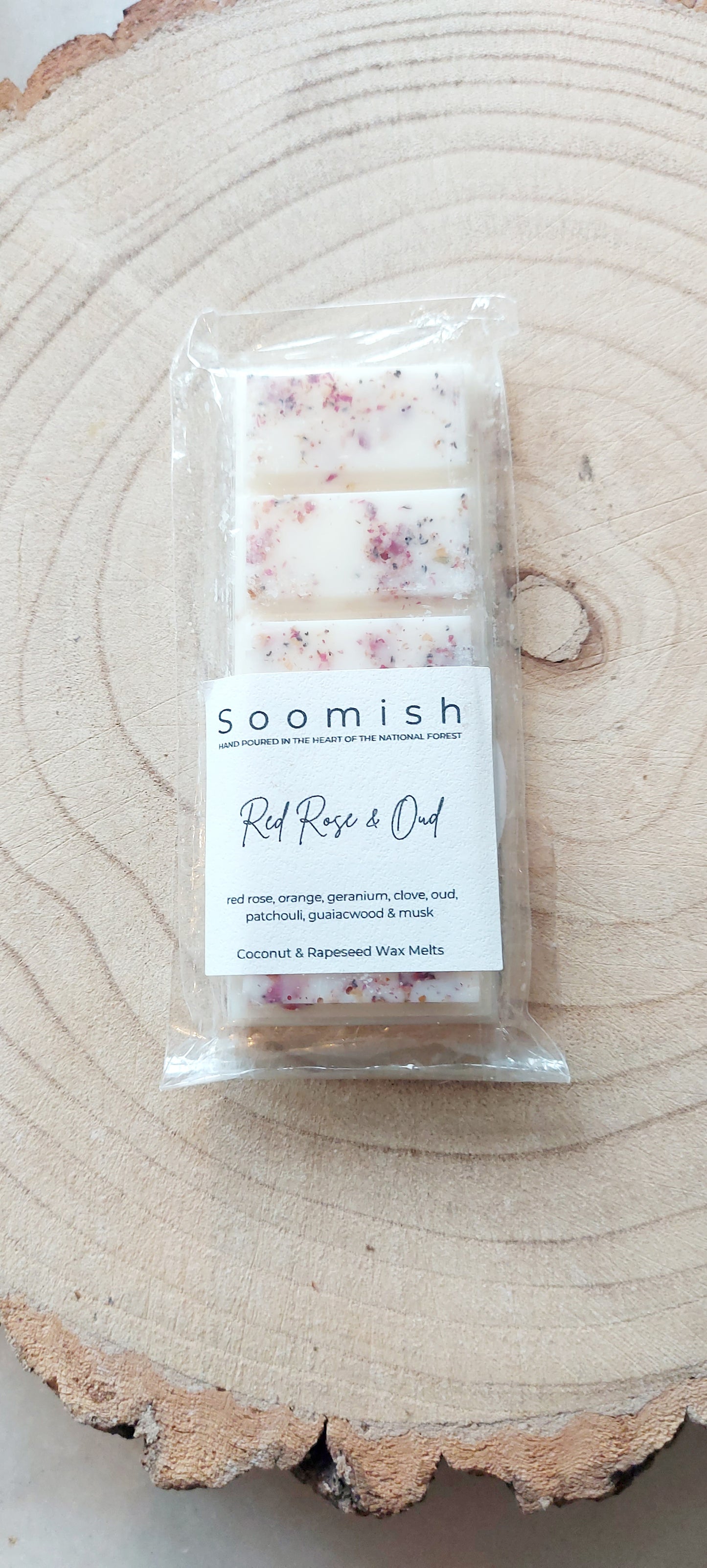 Wax Melt Snap Bar - RED ROSE & OUD - SUPER SECONDS FESTIVAL 2025