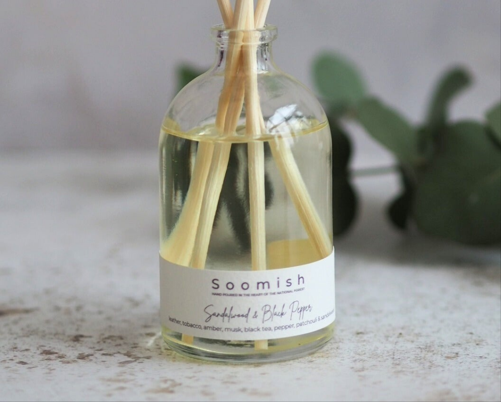 Sandalwood & Black Pepper Flower Diffuser (REFILL OIL ONLY)