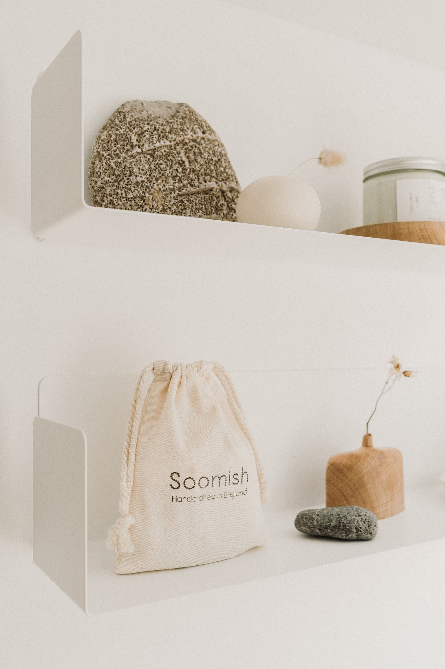 Neroli and Ylang Ylang Scented Candle, Modern Soy Candle, Minimal Soy Candle, Handmade Soy Candle Vegan & Cruelty Free