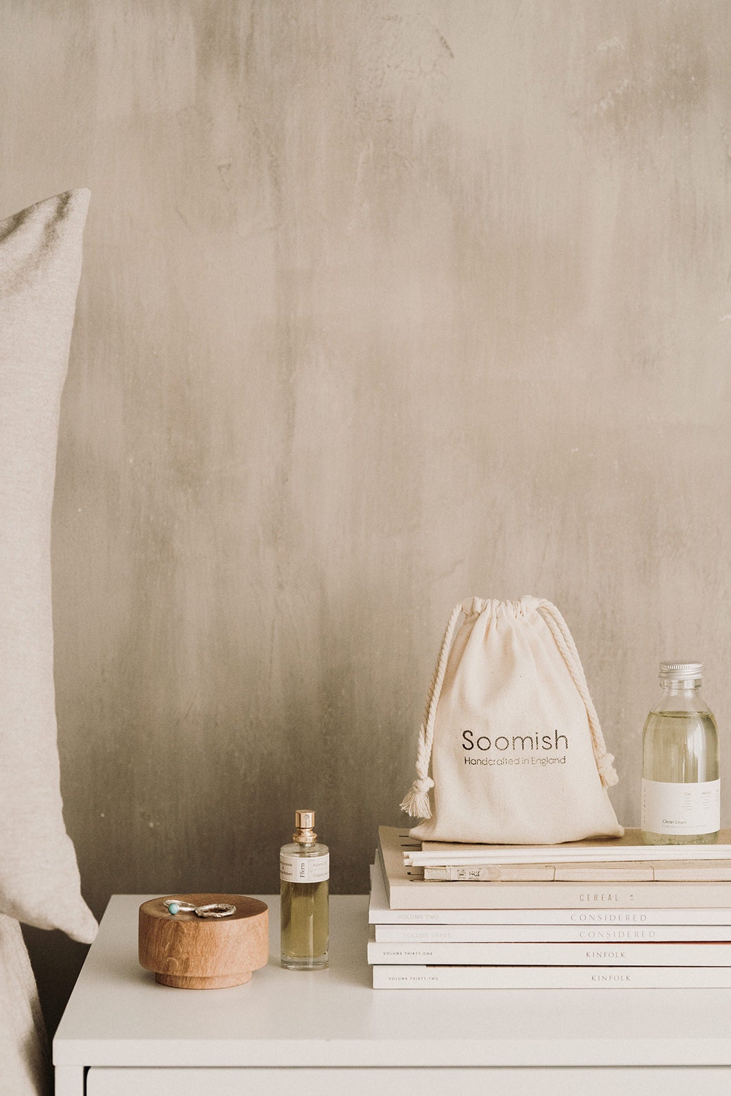 Clean Linen Natural Reed Diffuser, Handmade Vegan & Cruelty Free