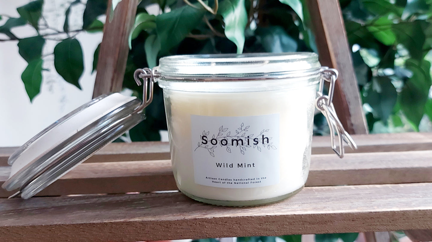 Wild Mint Kitchen Candle