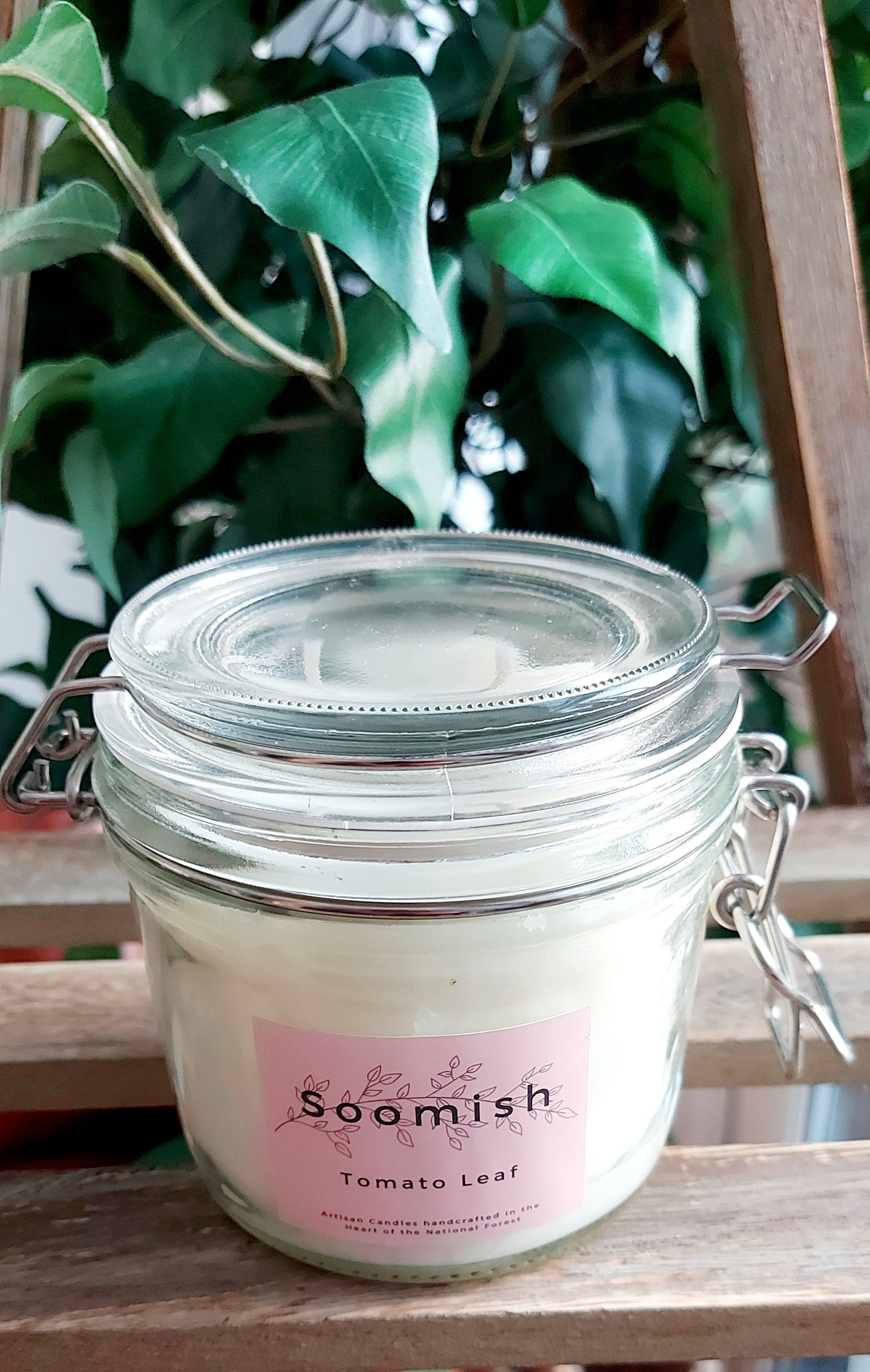 Tomato Leaf Kitchen Candle