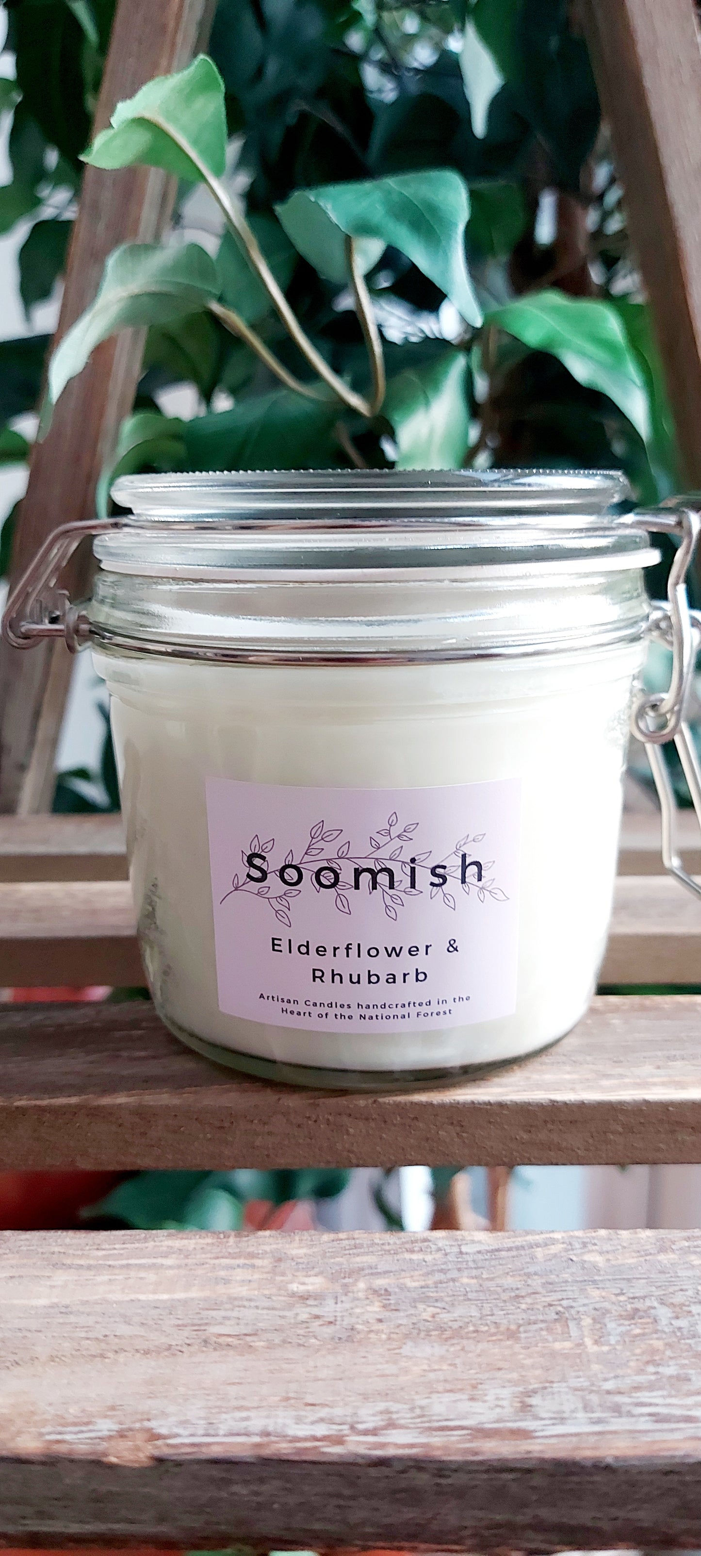 Elderflower & Rhubarb Kitchen Candle