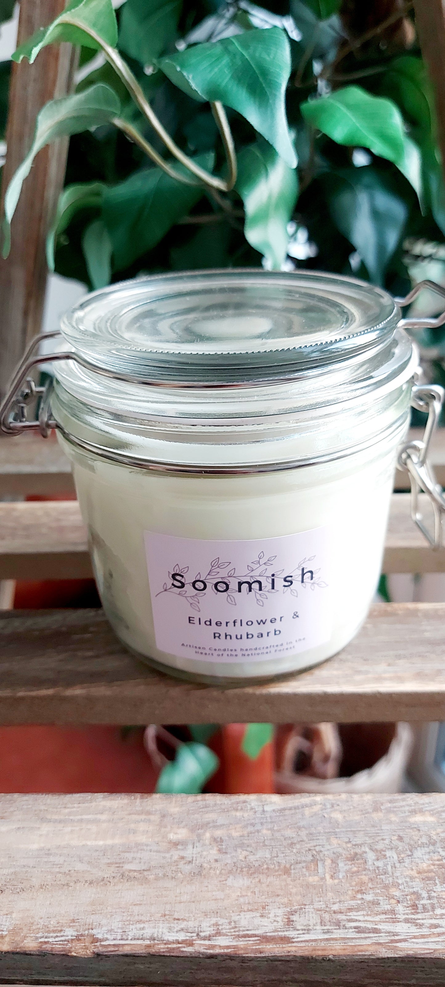 Elderflower & Rhubarb Kitchen Candle