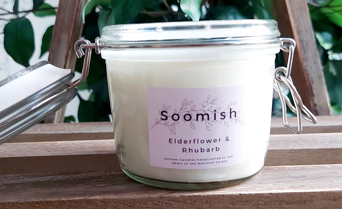 Elderflower & Rhubarb Kitchen Candle