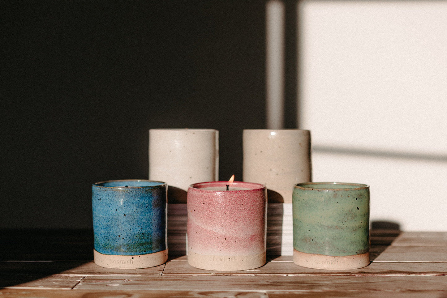 PINK BLUSH SPECKLE GLAZE POT - Super Seconds Festival 2025