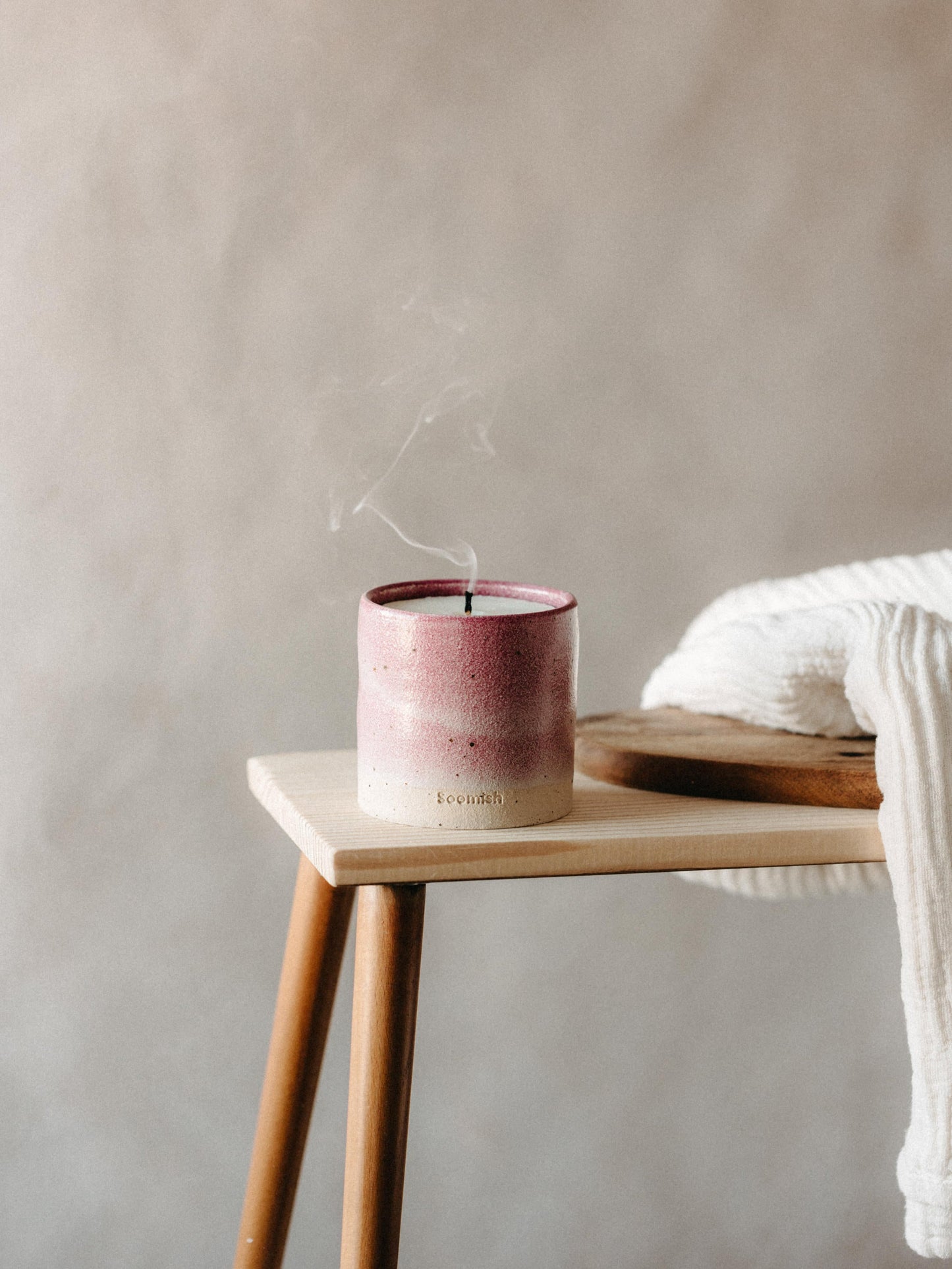 PINK BLUSH SPECKLE GLAZE POT - Super Seconds Festival 2025