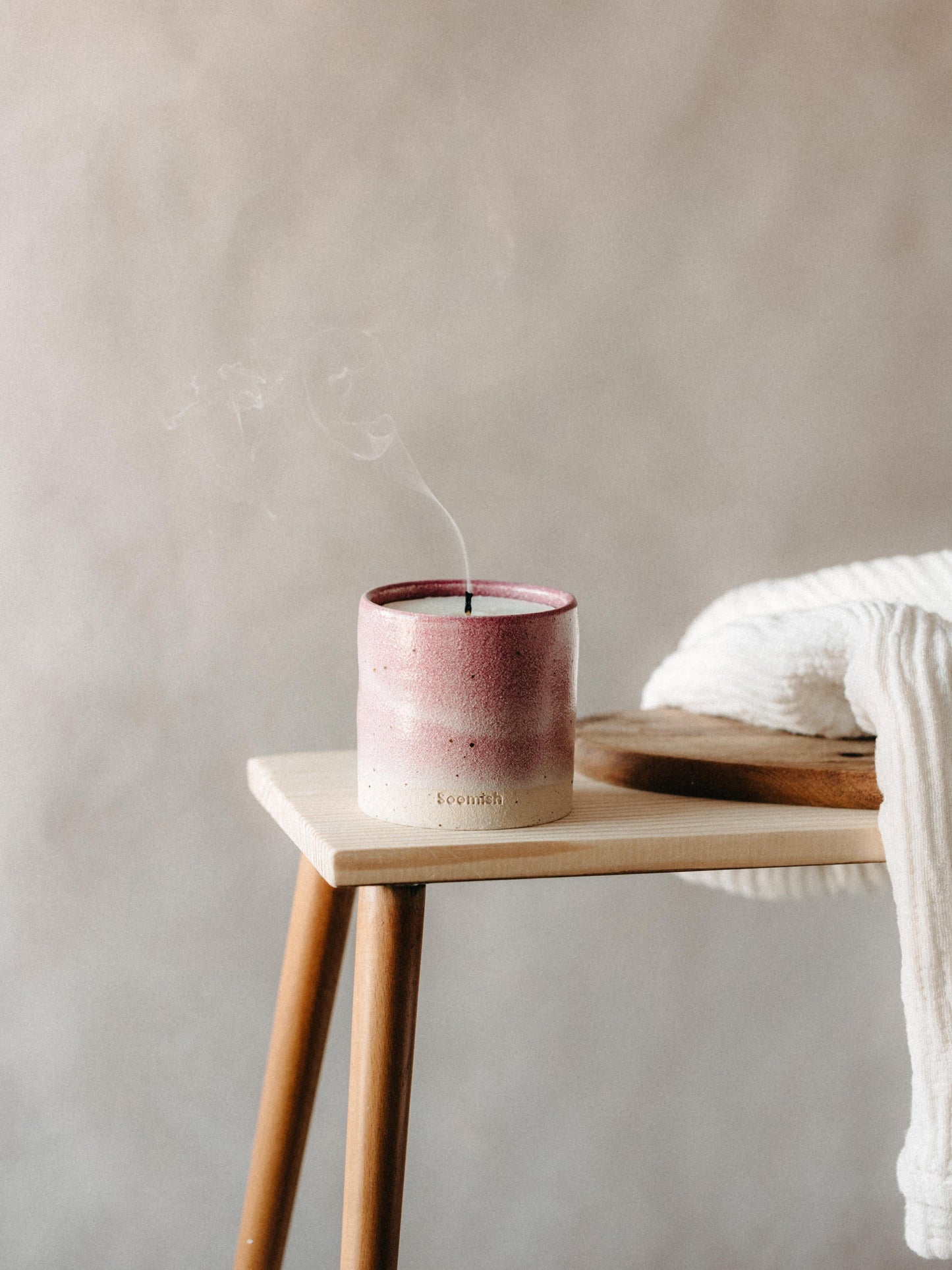 PINK BLUSH SPECKLE GLAZE POT - Super Seconds Festival 2025
