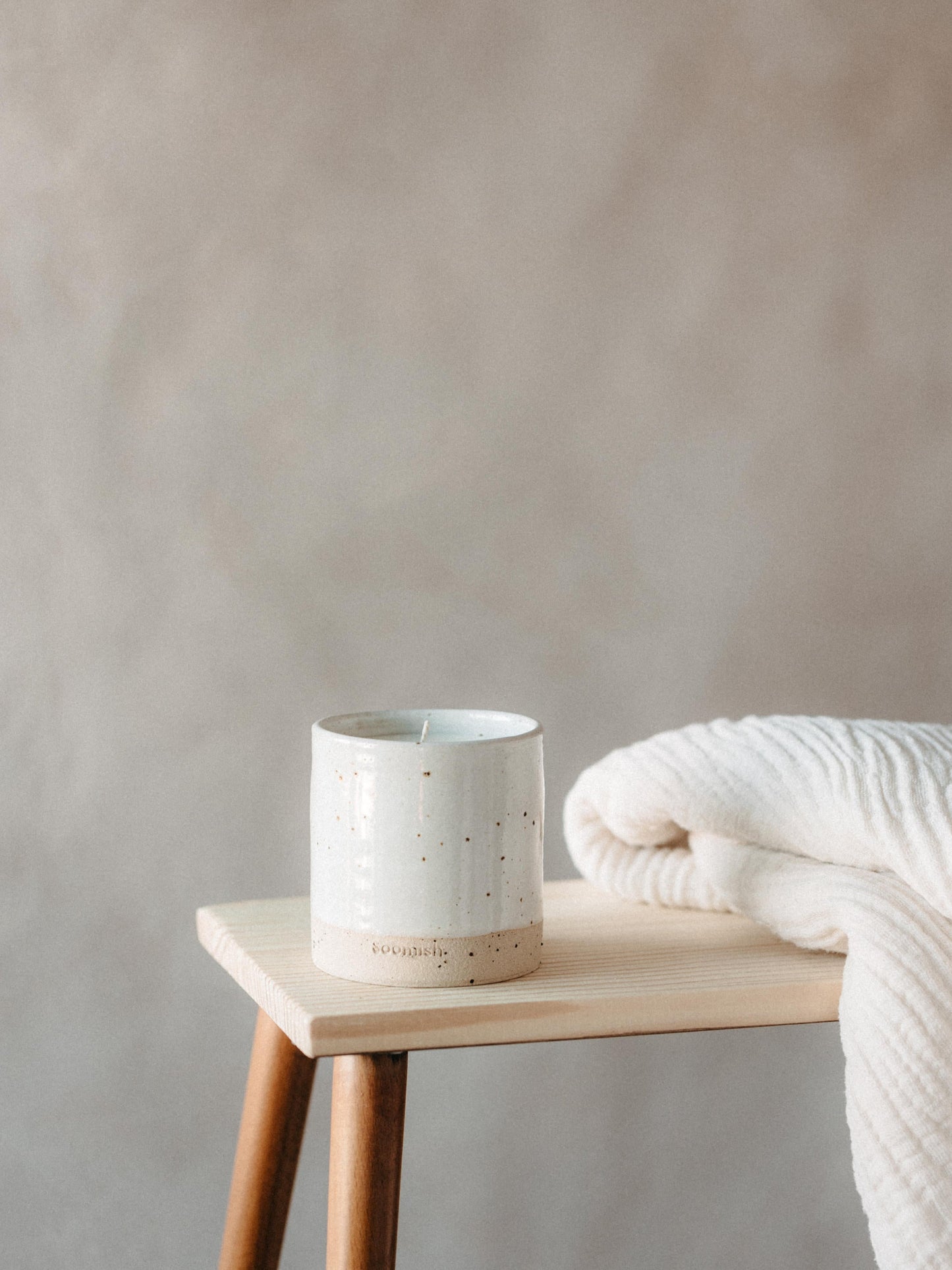 CHALK WHITE SPECKLE GLAZE POT - Super Seconds Festival 2025