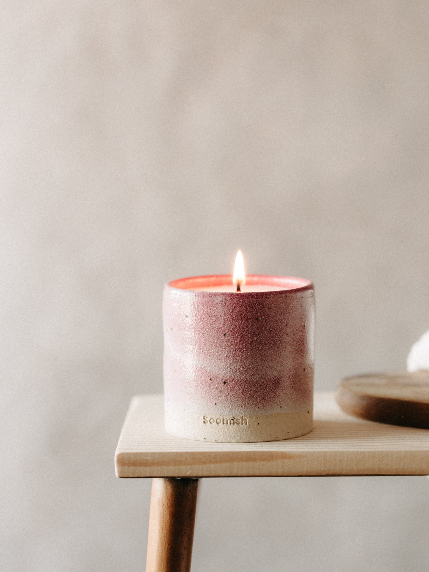 PINK BLUSH SPECKLE GLAZE POT - Super Seconds Festival 2025