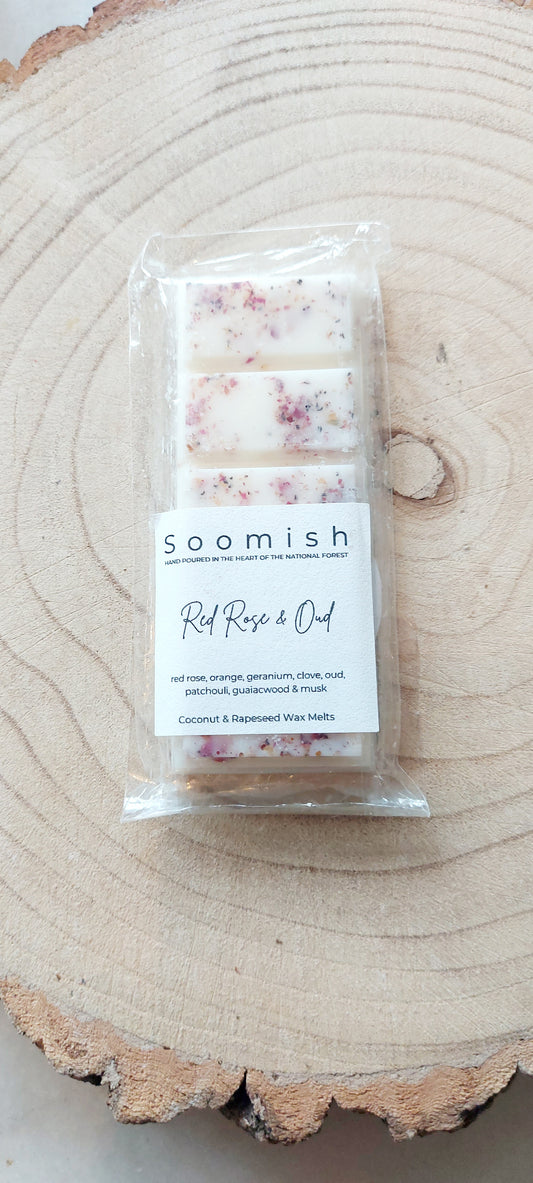 Wax Melt Snap Bar - RED ROSE & OUD - SUPER SECONDS FESTIVAL 2025