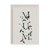 Spring Blossom 'MUM' Blank Card