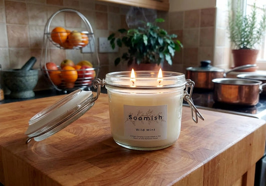 Wild Mint Kitchen Candle