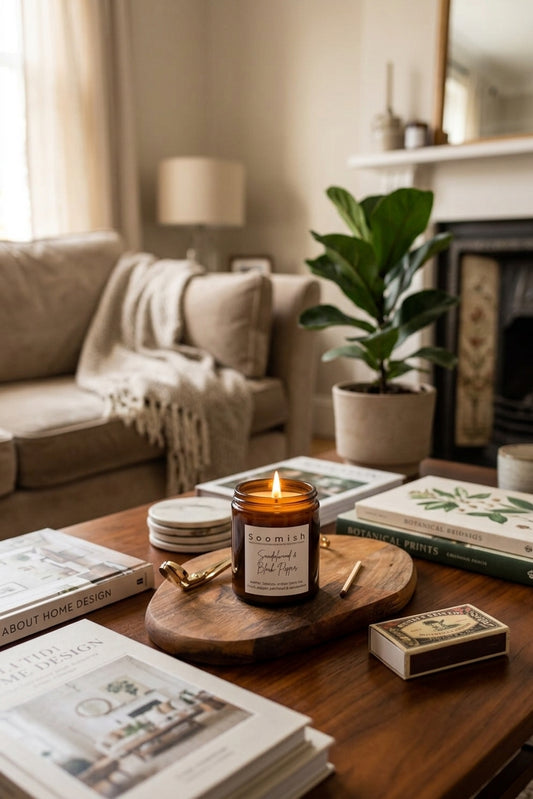 Sandalwood & Black Pepper 180ml Candle