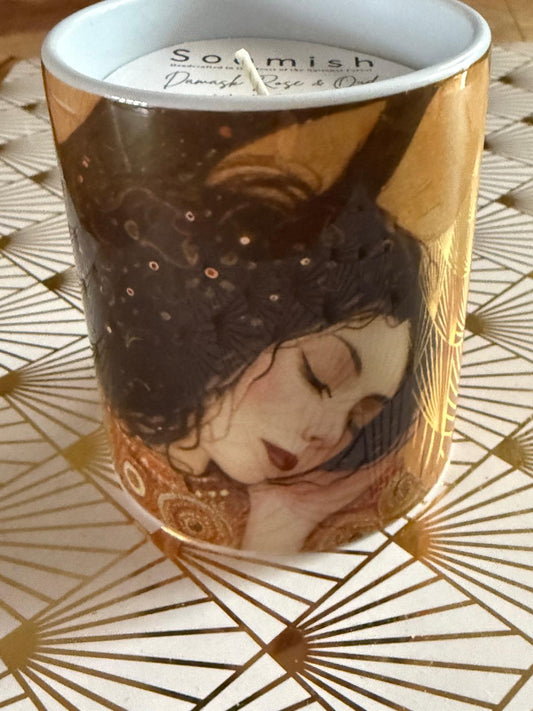 Art Candles - Abstract Face - Sleeping Princess