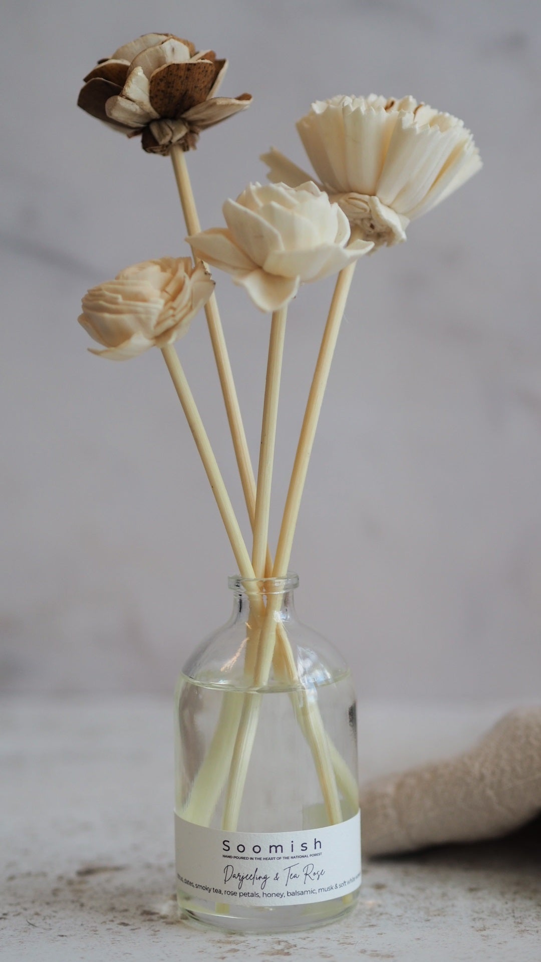Darjeeling & Tea Rose Flower Diffuser – Soomish