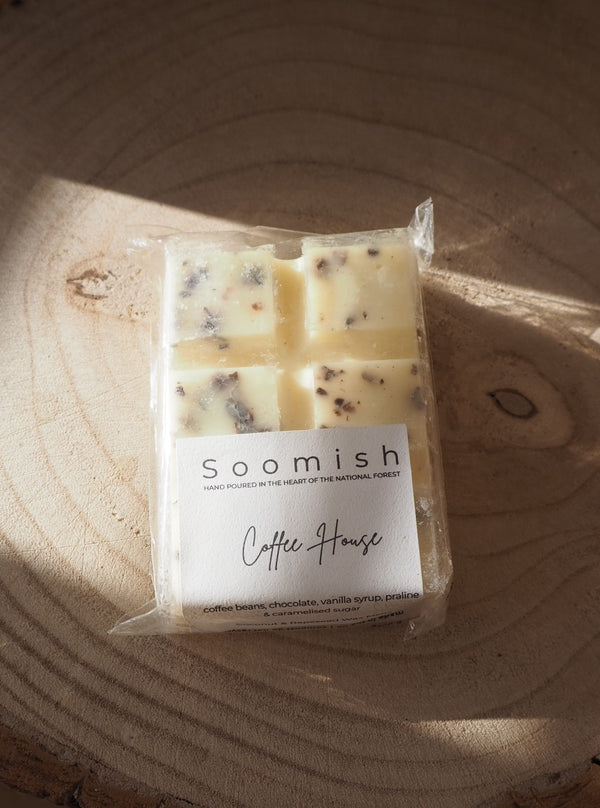 Wax Melt Heart Chunk Bar - Coffee House - SUPER SECONDS FESTIVAL