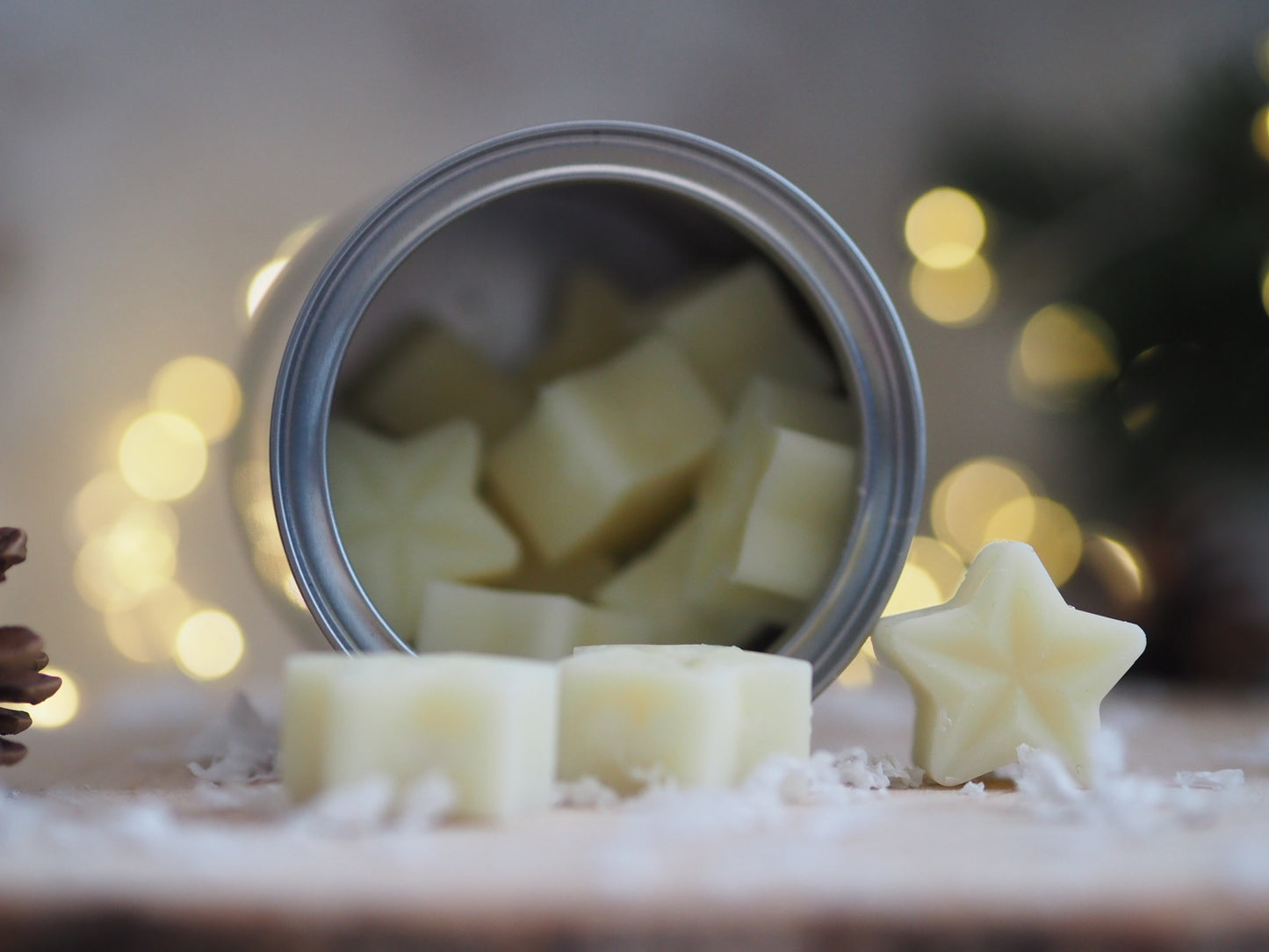 Spice Orange Wax Melt Stars Tin