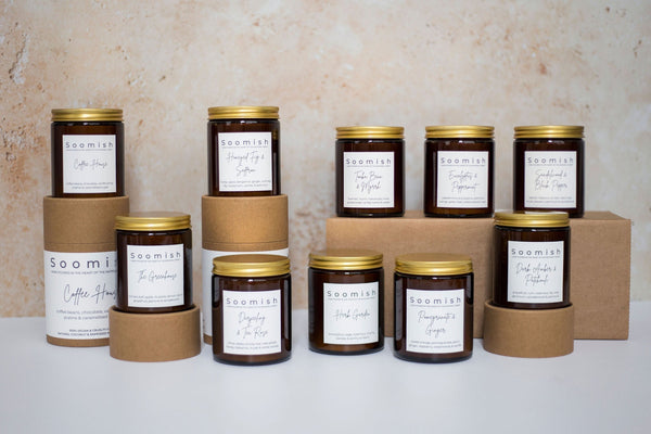 Honeyed Fig & Saffron 180ml Candle - wholesale