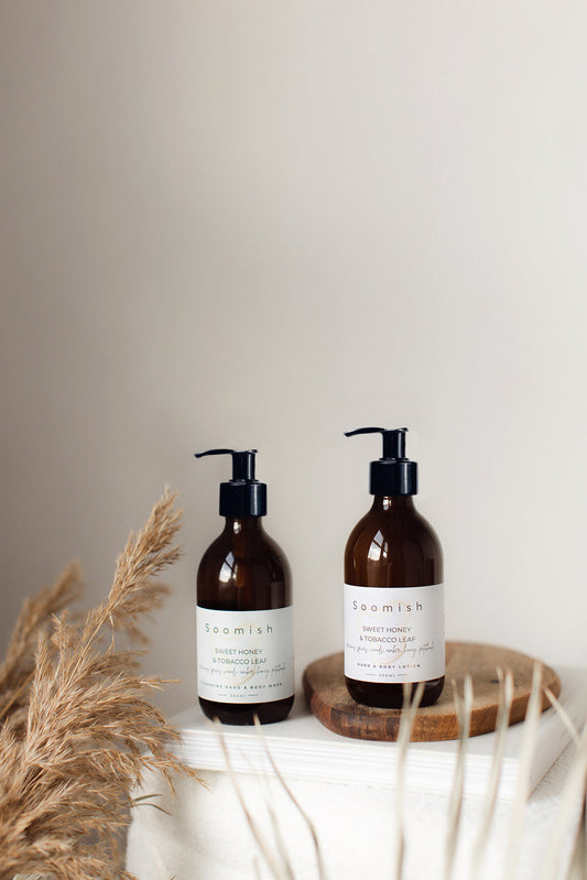 Sweet Honey & Tobacco Cleansing Hand & Body Wash 300ml