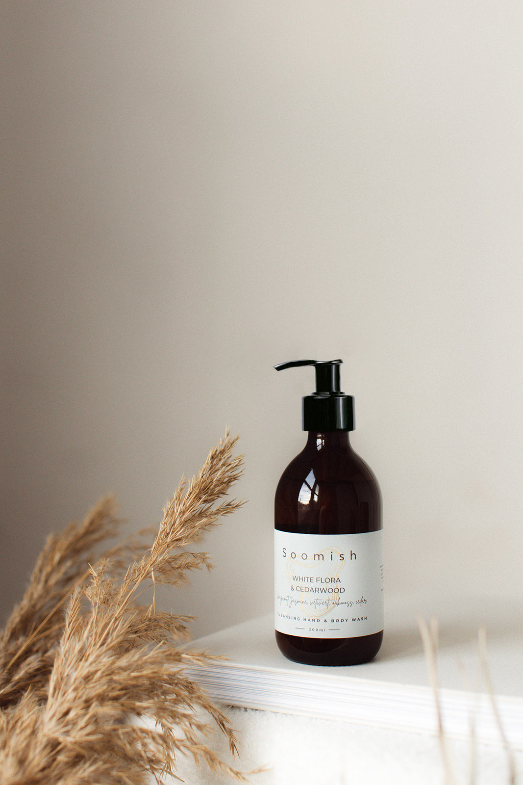 White Flora & Cedarwood Hand & Body Wash/Lotion 300ml