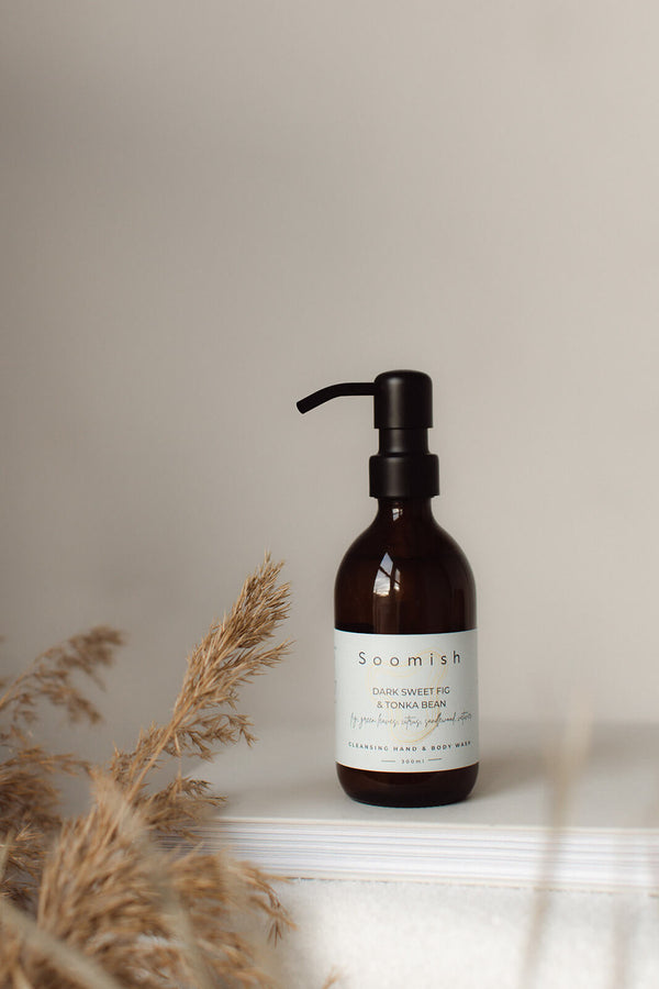 Dark Sweet Fig & Tonka Bean Cleansing Hand & Body Wash/Lotion - SUPER SECONDS FESTIVAL