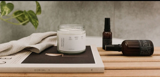 Bergamot + Patchouli Natural Soy Candle