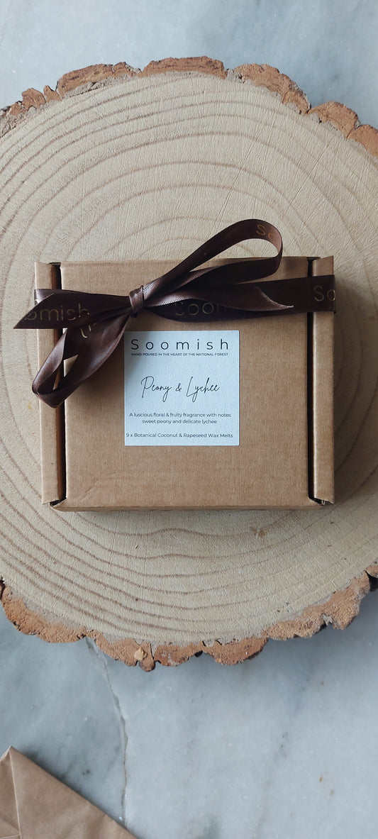 Peony & Lychee Botanical Wax Melts Gift Box - SUPER SECONDS FESTIVAL 2025