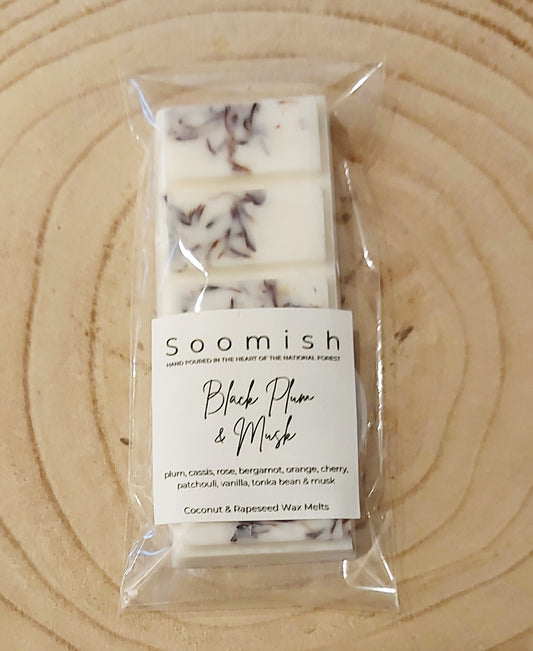 Wax Melt Snap Bar - Black Plum & Musk Black - SUPER SECONDS FESTIVAL 2025