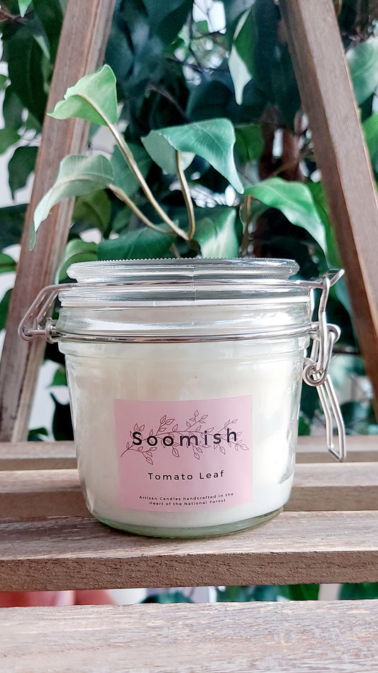 Tomato Leaf Kitchen Candle