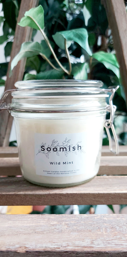 Wild Mint Kitchen Candle