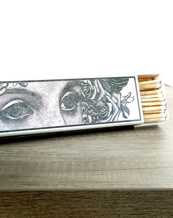 Eye Print Long Boxed Matches by Archivist