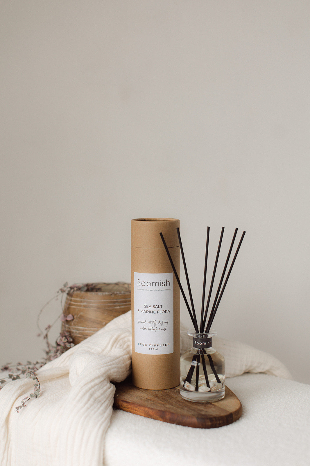 Sea Salt & Marine Flora Reed Diffuser – Soomish