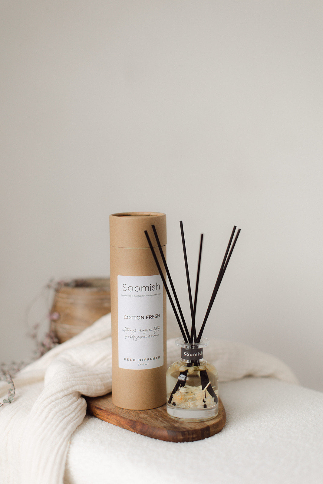 Cotton Fresh Botanical Reed Diffuser