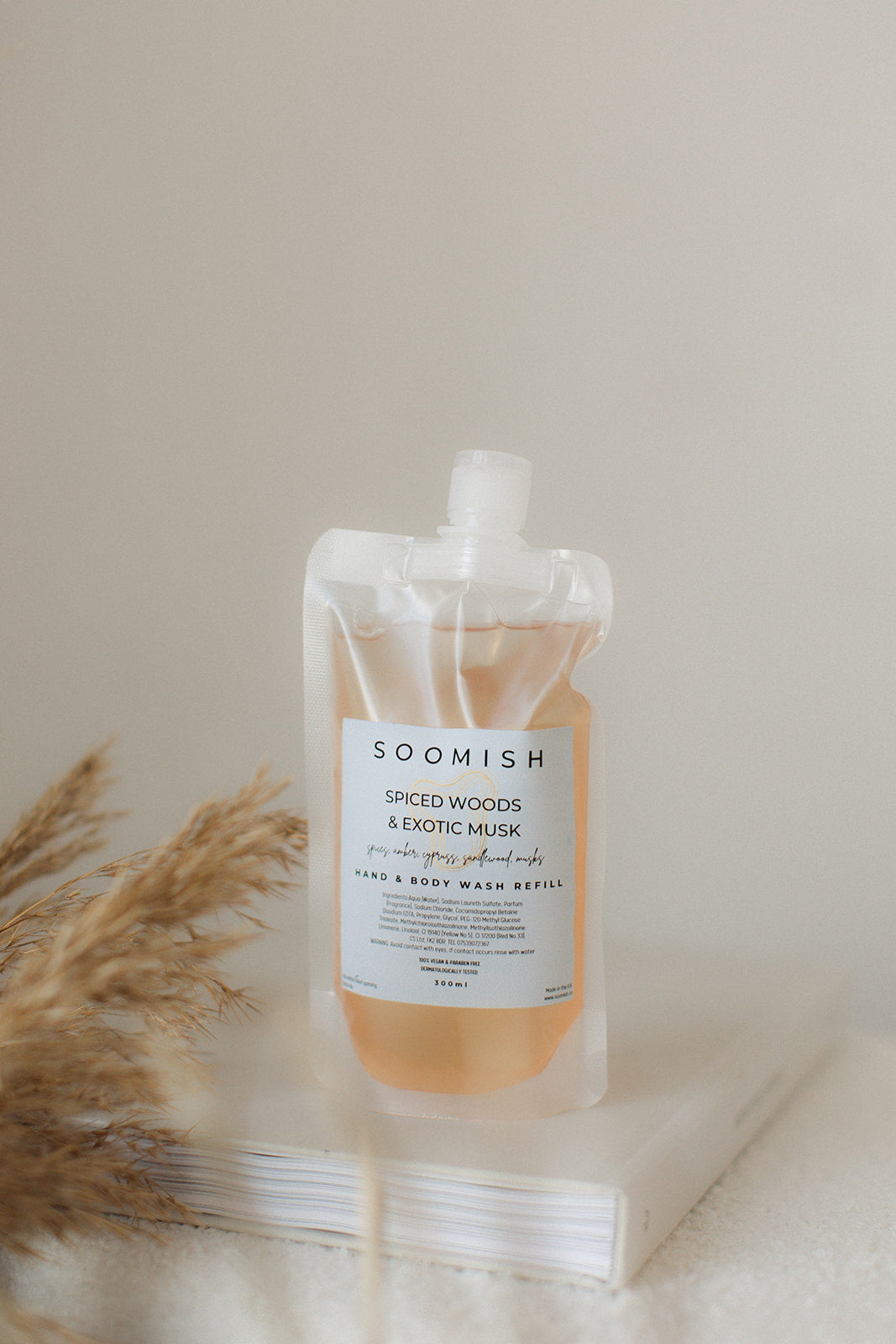 Spiced Woods & Exotic Musk Hand & Body Wash/Lotion 300ml