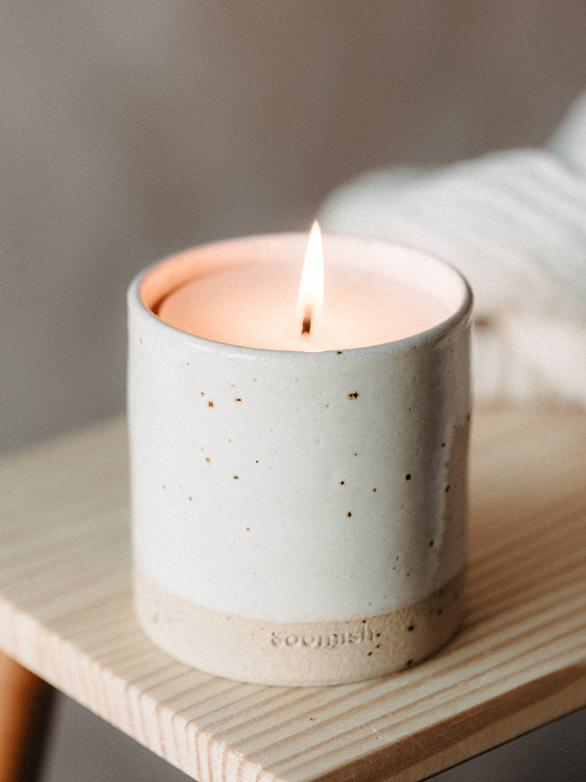 Coconut & Lime - Chalk White Speckle Glaze Handmade Pot - Super Seconds Festival 2026